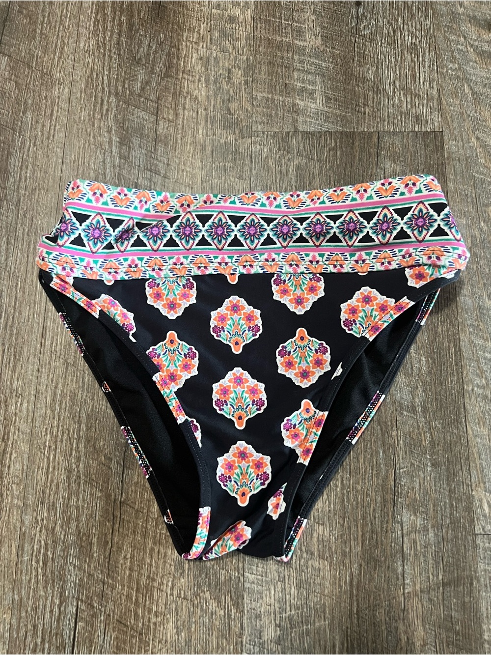 Floral Print Bikini Bottoms